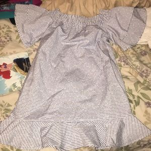 Off the shoulder dress